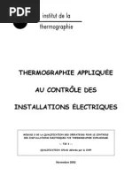Rapport de Contrôle Par Thermographie Infrarouge Sur Les Installations Électriques  PDF | PDF | Thermographie | Infrarouge