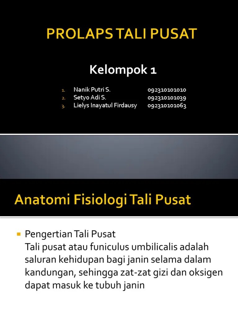 Prolaps Tali Pusat