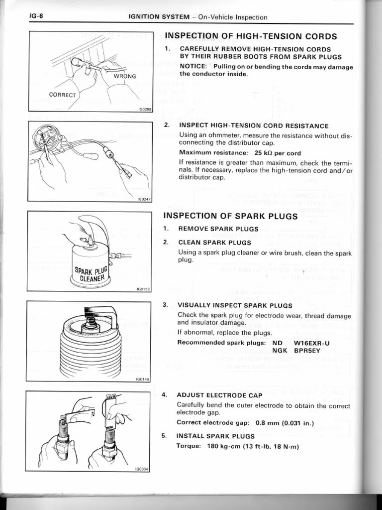 How To Maintain A Ignition System PDF