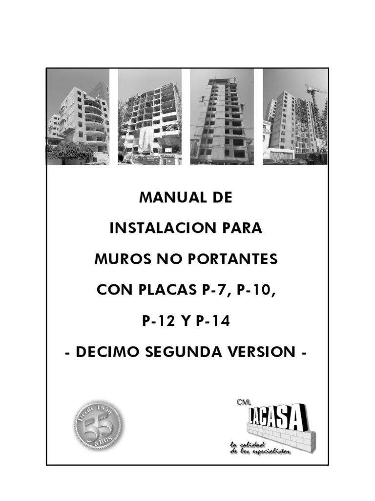 20110829 Manual P7 P10 P14 Version 12 La Casa