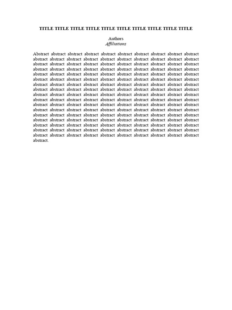 Comprehensive Abstract Analysis Guide Pdf