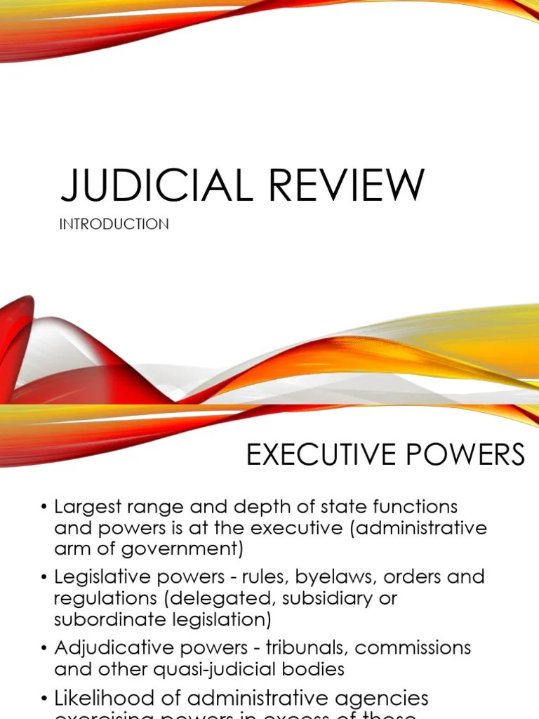 Understanding Judicial Review in Kenya PDF Standing (Law