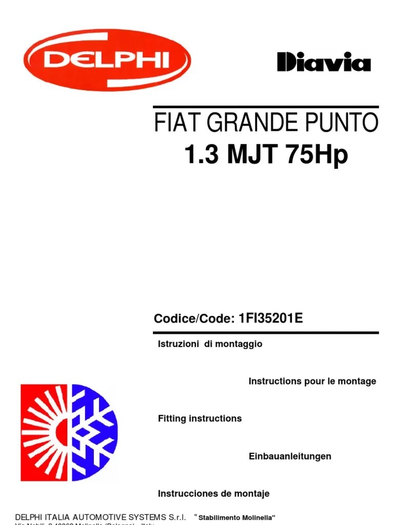 Manuale officina riparazione FIAT GRANDE PUNTO –.