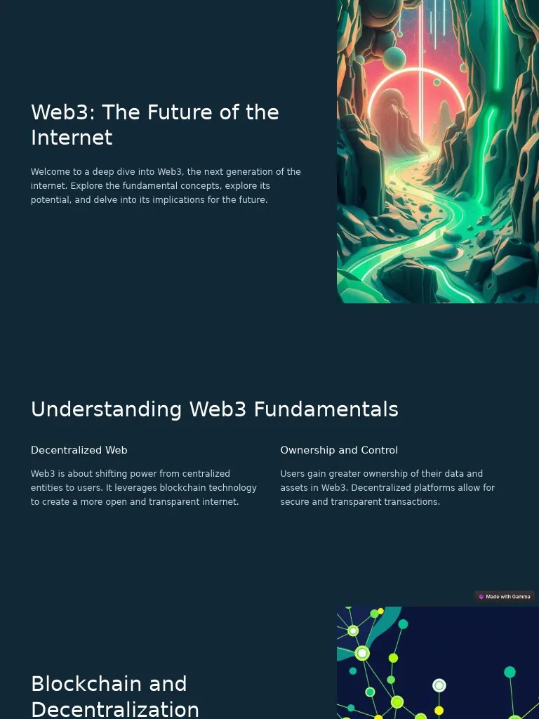 Web3 The Future of The PDF Cryptocurrency Applications