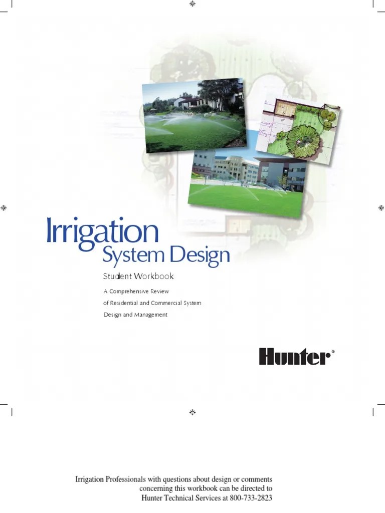 Irrigation System Design PDF