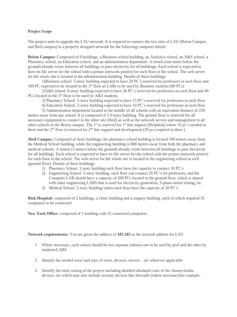 Project 2025 Observer Tracker ITM301 Project Scope 2025 PDF Ip Address Personal Computers