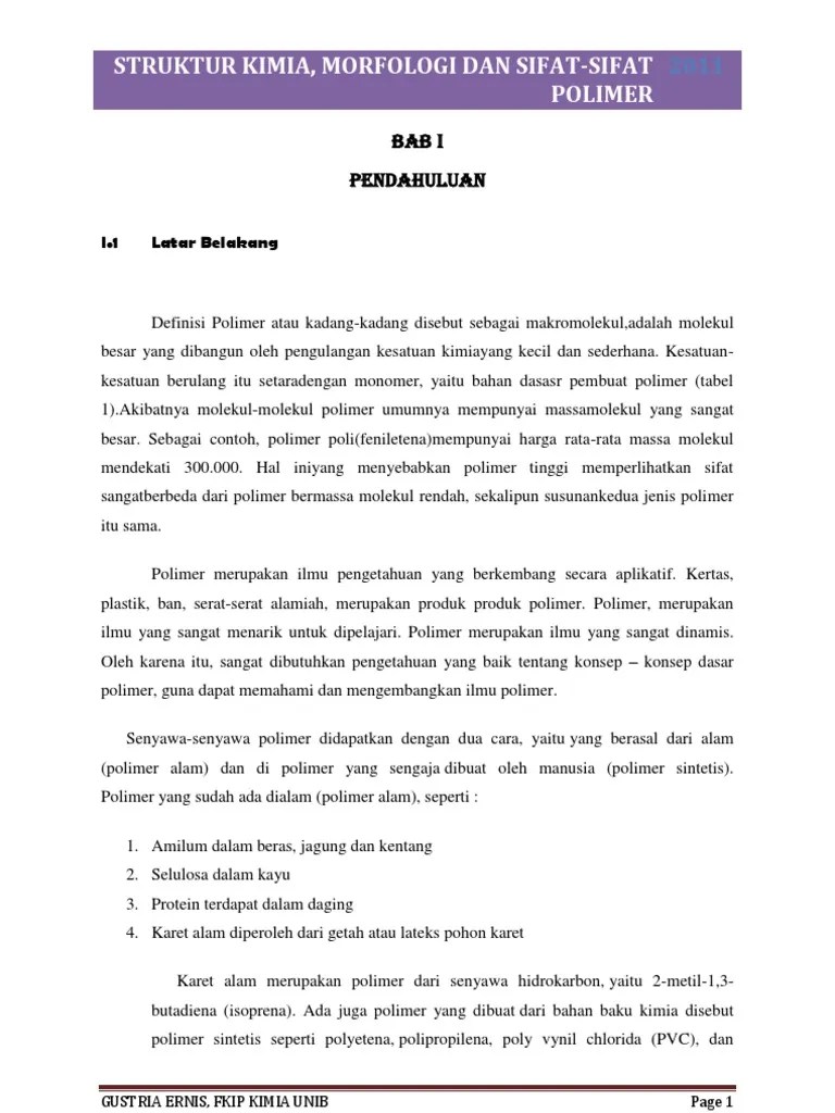 Contoh Polimer Alam Dan Polimer Sintetis - Barisan Contoh