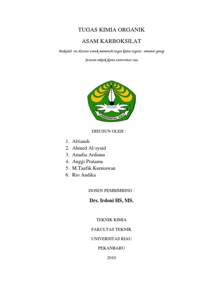 Tugas Makalah Kimia Organik | PDF