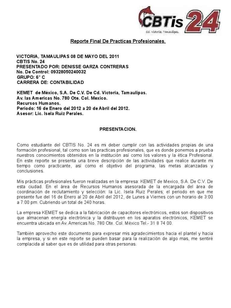 Reporte Final