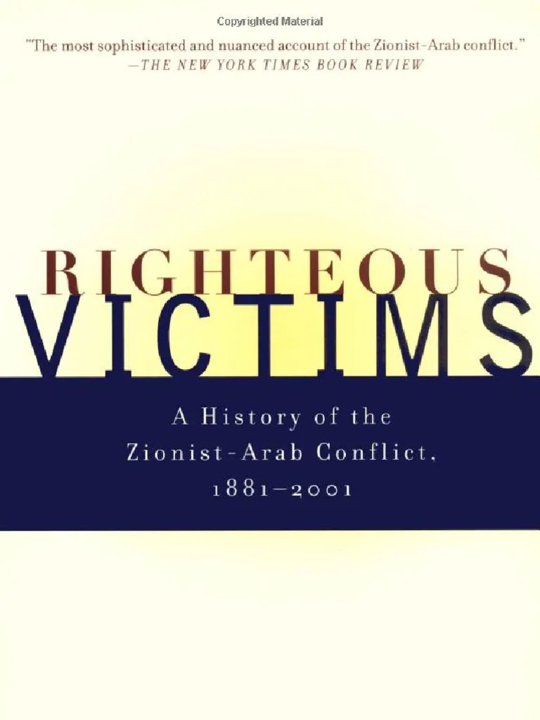 Righteous Victims Benny Morris PDF
