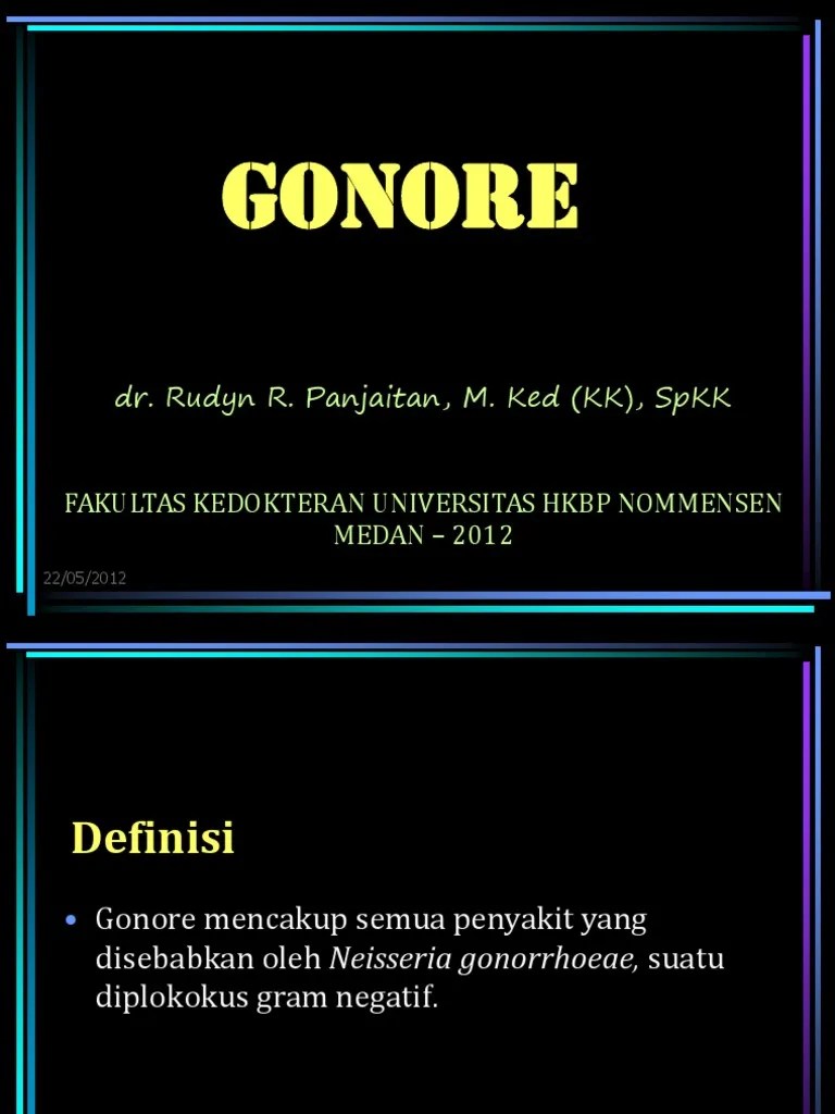 Uretritis Gonore PDF