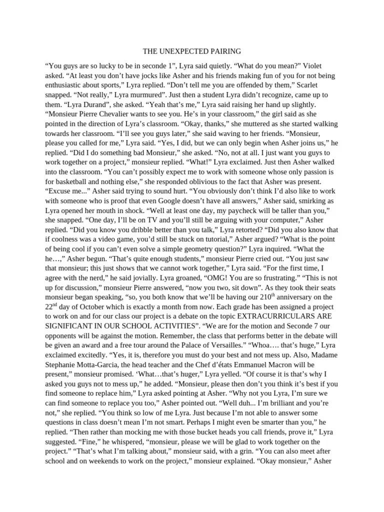 The Unexpected Pairing PDF
