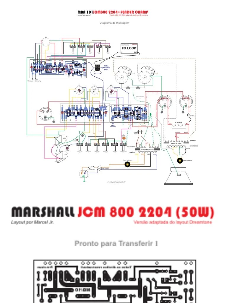 JCM 800 2204 layout v1.2