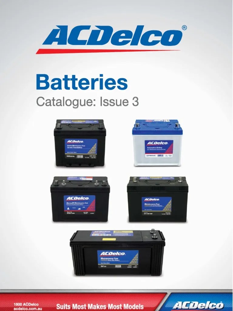 Ac Delco Voyager Battery Specs Prices | www.micoope.com.gt