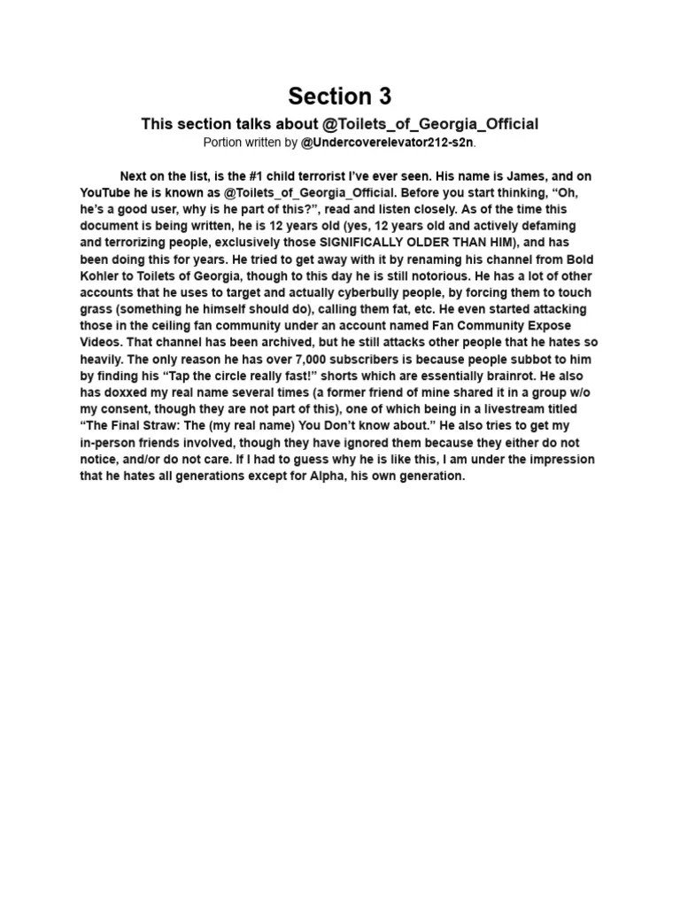 The Grand Exposal Everyone's Been Waiting For. PDF