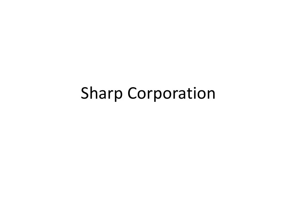 Sharp Corporation