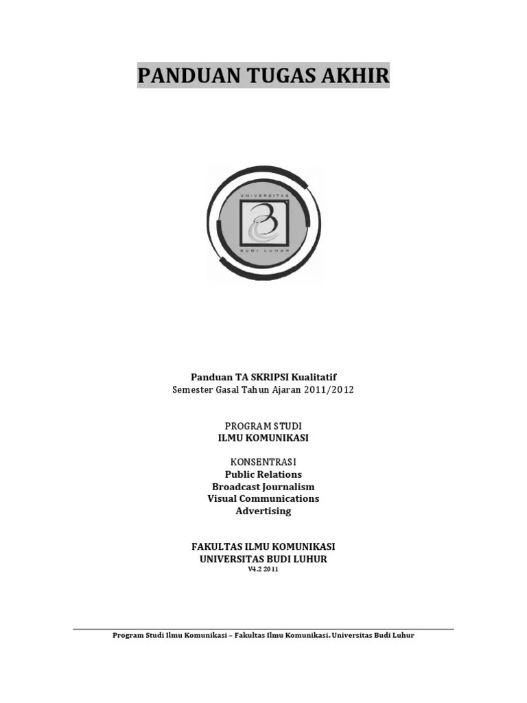 Judul Skripsi Pendidikan Ekonomi Kualitatif Pdf Ide Judul Skripsi