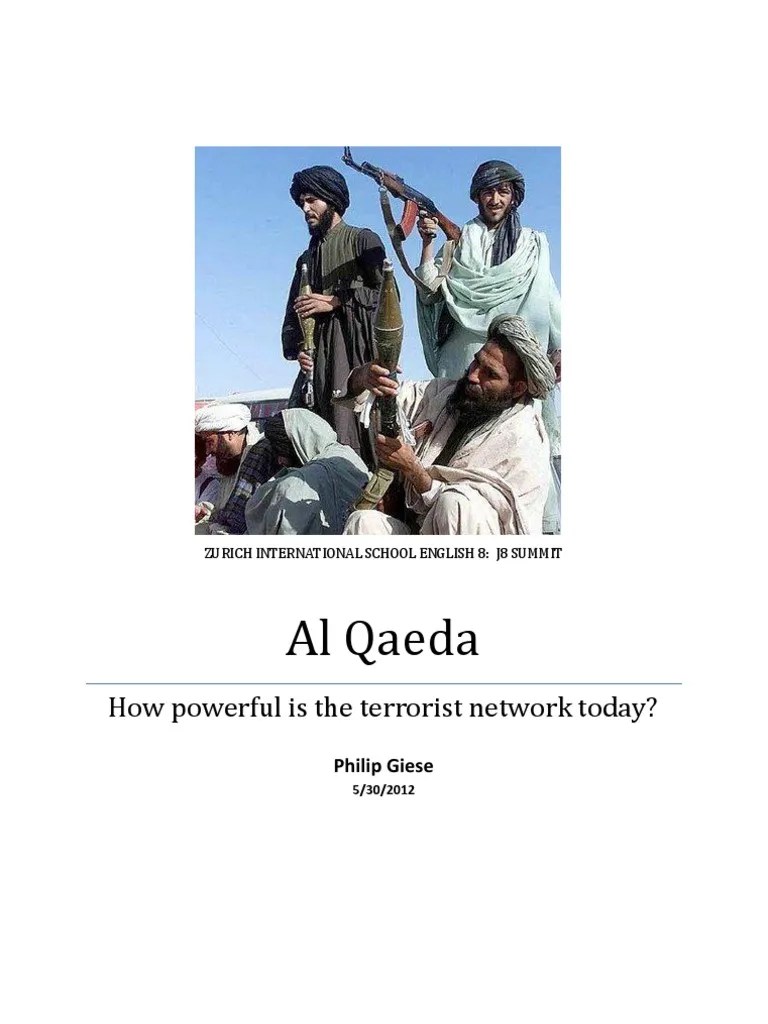 Al Qaeda Research Paper Final Al Qaeda In The Arabian