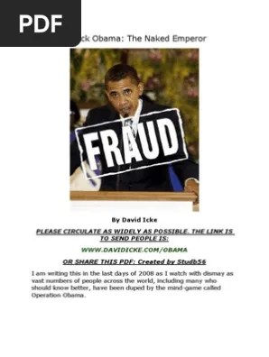 David_icke_i̇nsanoğlu_ayağa_kalk.pdf i̇nsanoğlu ayağa kalk david icke. David Icke Barack Obama The Naked Emperor