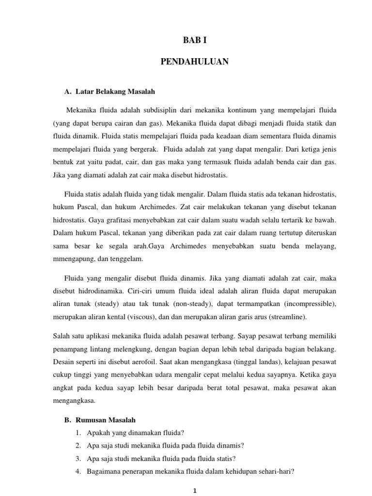 Berbasis discovery learning pada materi tekanan hidrostatis. 14 Contoh Makalah Fisika Tentang Tekanan Hidrostatis