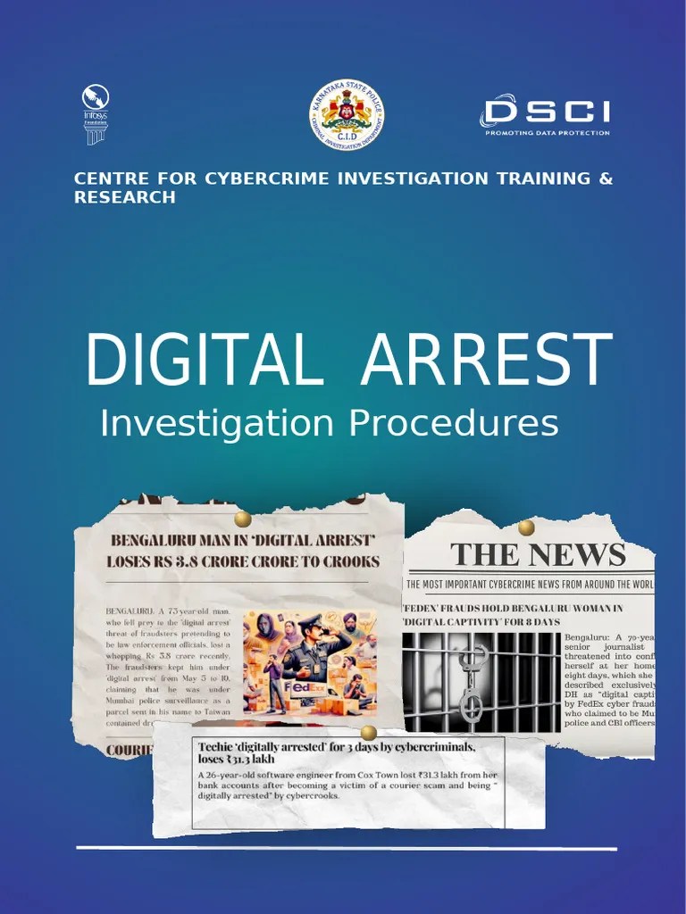 Digital Arrest Scam Investigation Guide Pdf Cryptocurrency Fraud