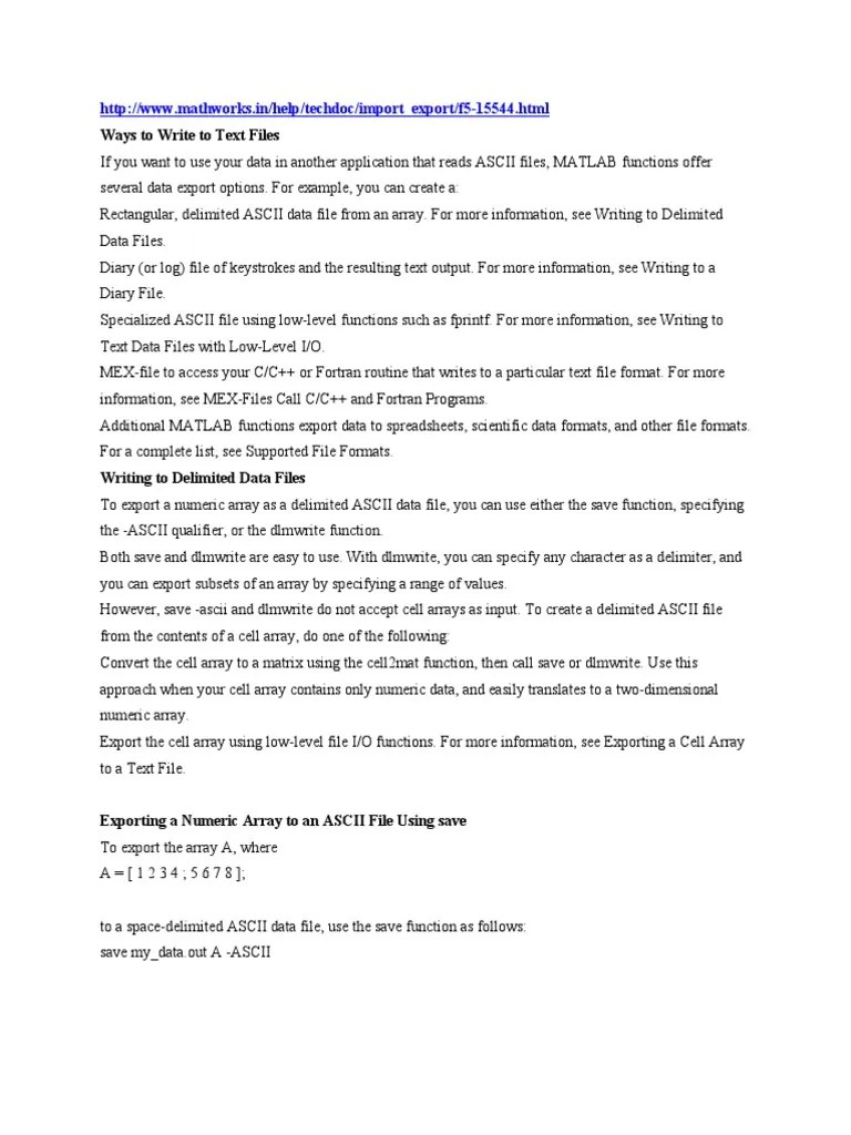 Ways To Write To Text Files PDF File Format Text File