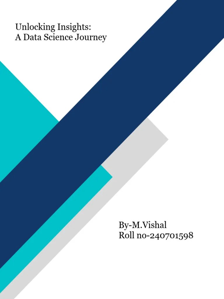 Unlocking Insights Pdf