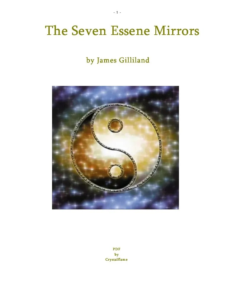 The Seven Essene Mirrors Wisdom Perception