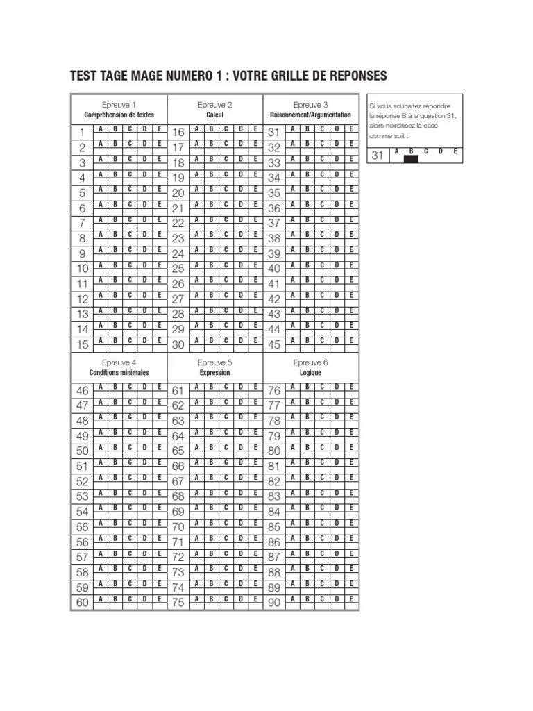Tage-Mage Calcul 2011 | PDF | Zone | Arithmétique