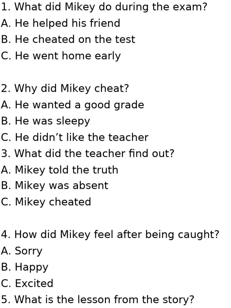 Student CHEATS on His EXAM, He Instantly Regrets It Dhar Mann PDF