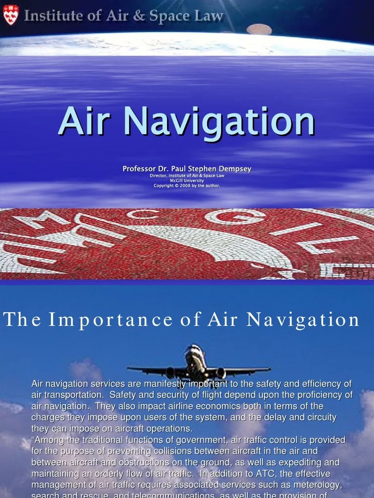 Air Navigation (b) Air Traffic Control Instrument