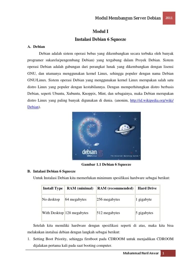 Modul Debian