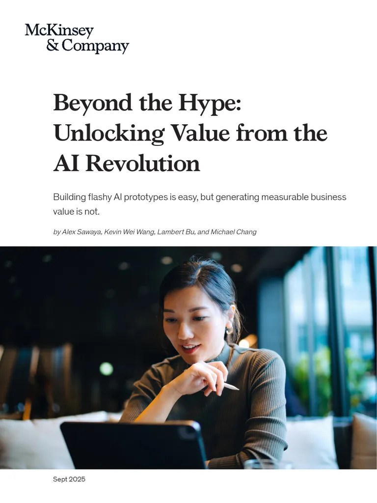 Beyond The Hype Unlocking Value From The AI Revolution PDF