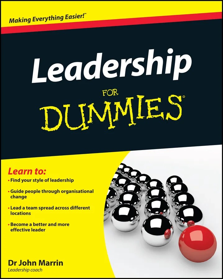 Leadership For Dummies by John Marrin Book Read Online