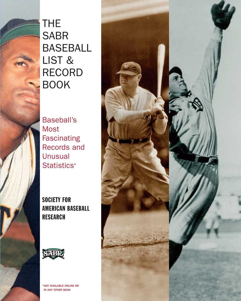 Read The SABR Baseball List & Record Book Online by Society for