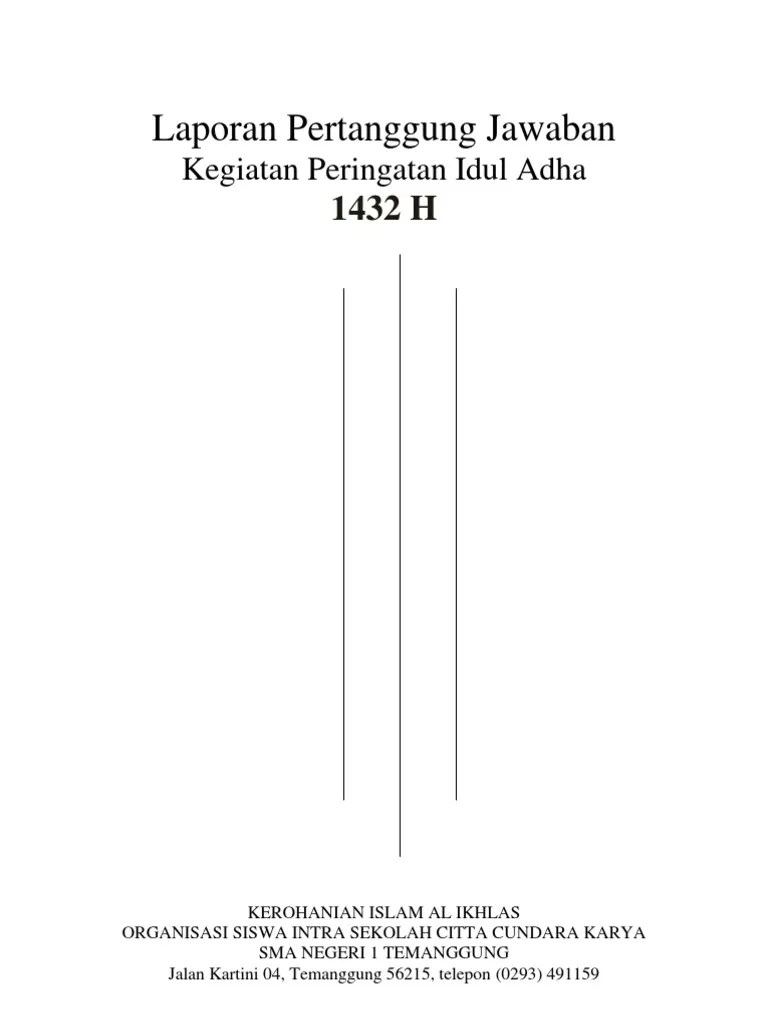 Contoh Lpj Idul Adha – Beinyu.com