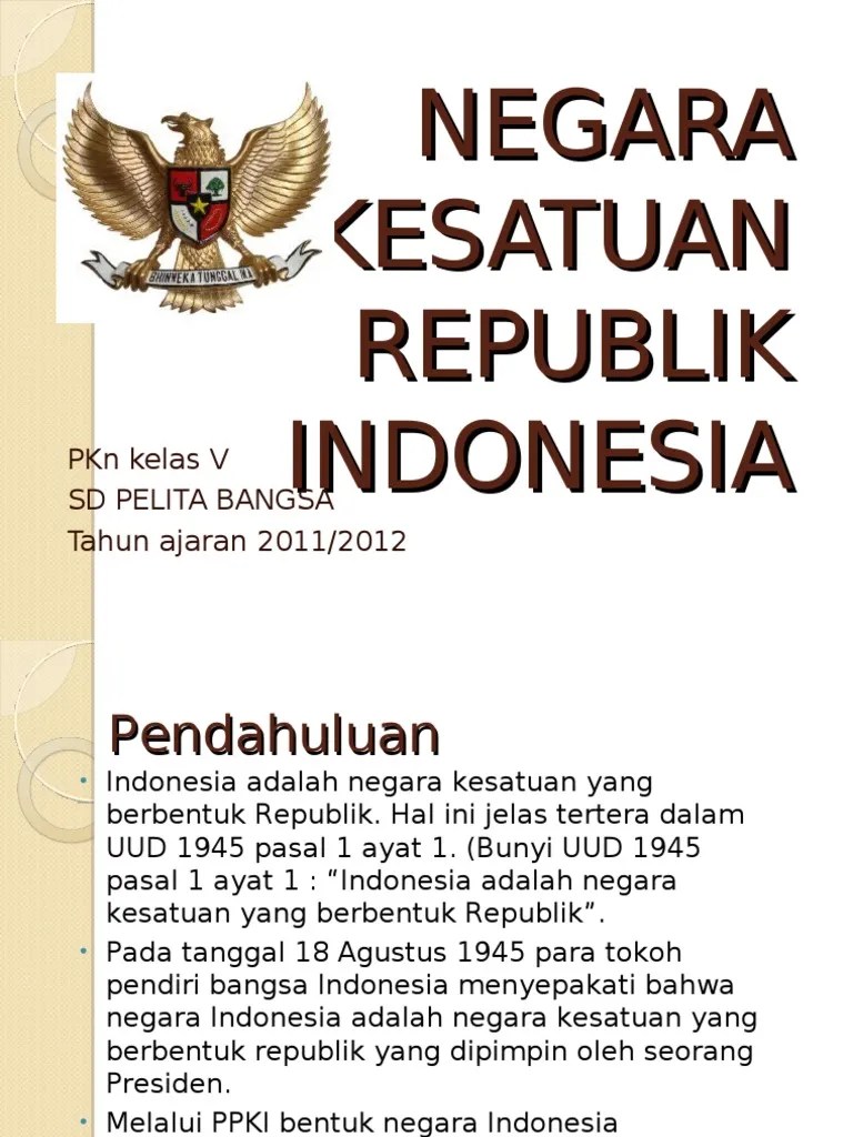 Negara Yang Tidak Berbentuk Republik – Python