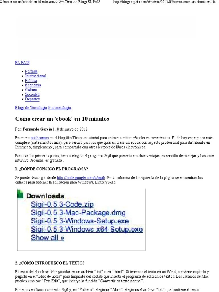 Como Hacer Un Libro Electronico En Word Libros Afabetización
