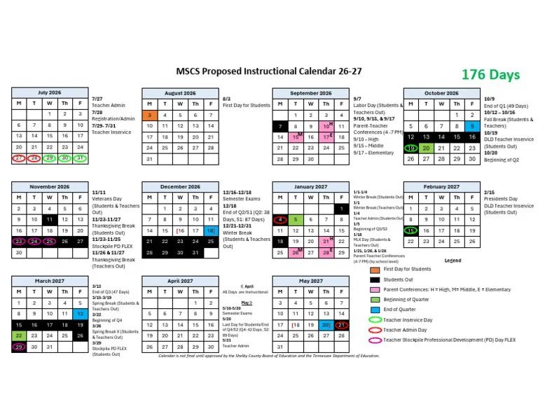 MSCS Calendar PDF
