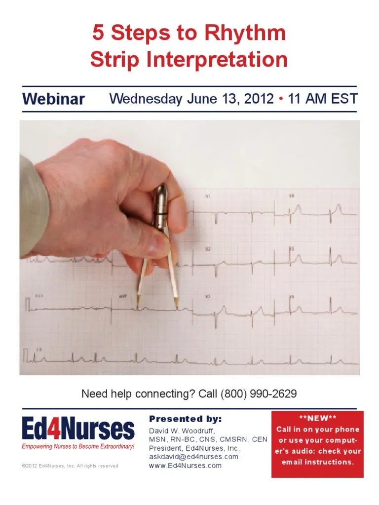 Rhythm Strips[1] Electrocardiography Atrium (Heart)