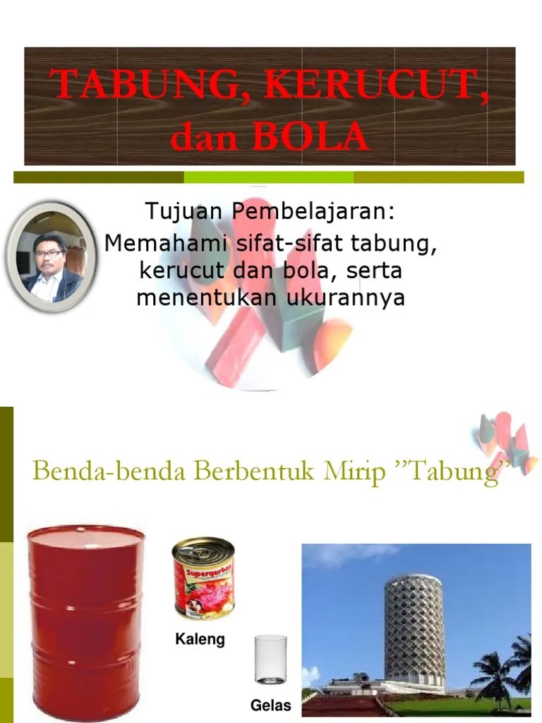 Tabung, Kerucut, Dan Bola | PDF