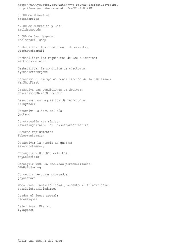 Claves de Starcraft 2 PDF