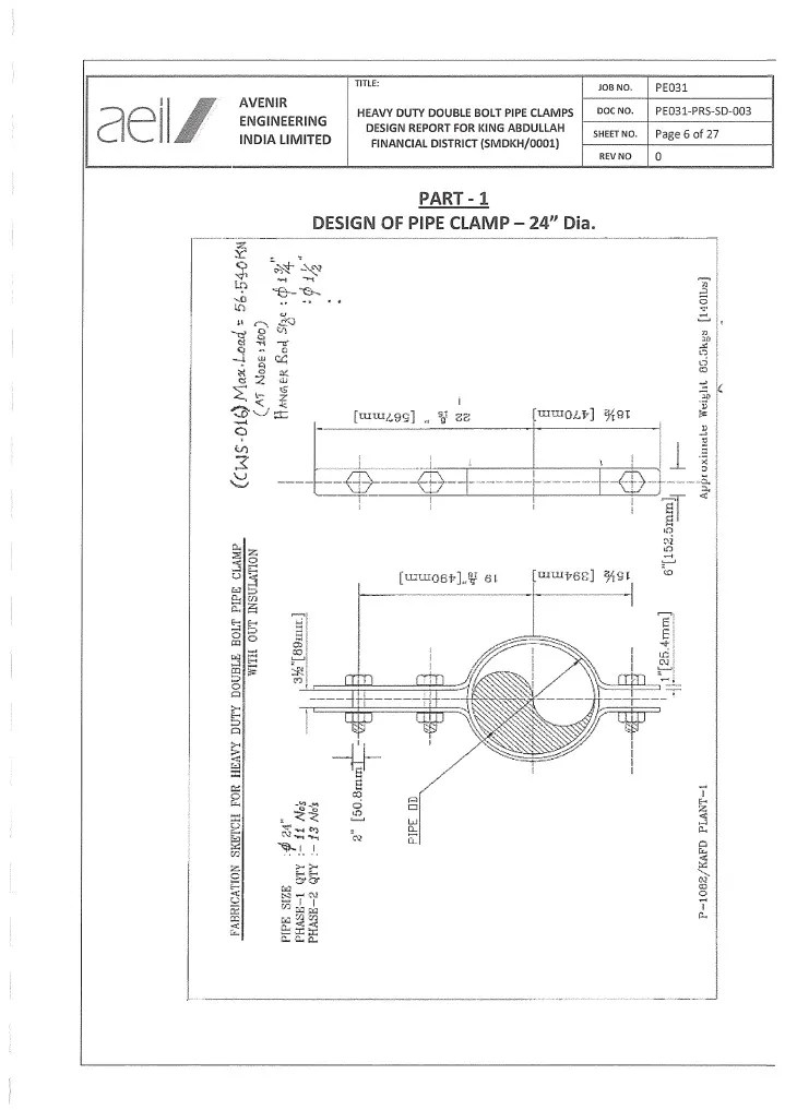 Pipe Clamp Design PDF