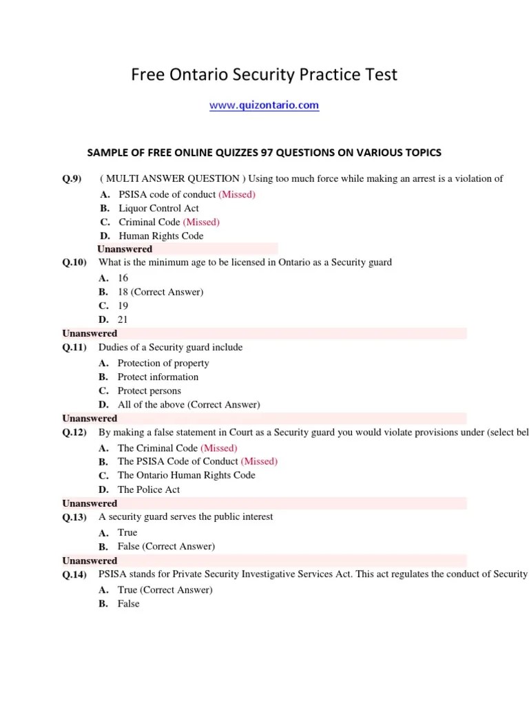90 FREE PRINTABLE ACT SAMPLE TESTS SamplePrintable2
