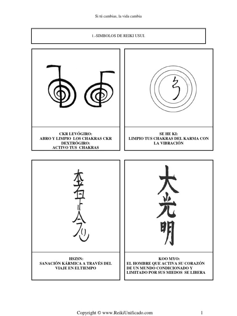 56 Simbolos Reiki de Reiki Unificado