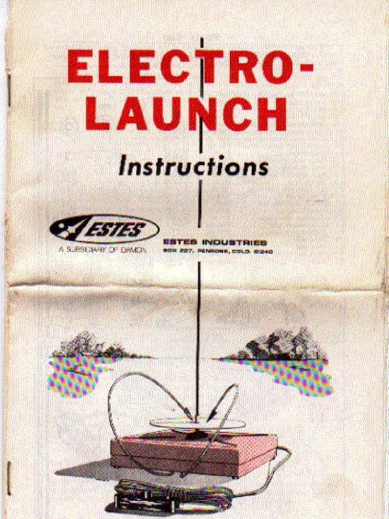 Estes Electro-Launch Rocket Pad