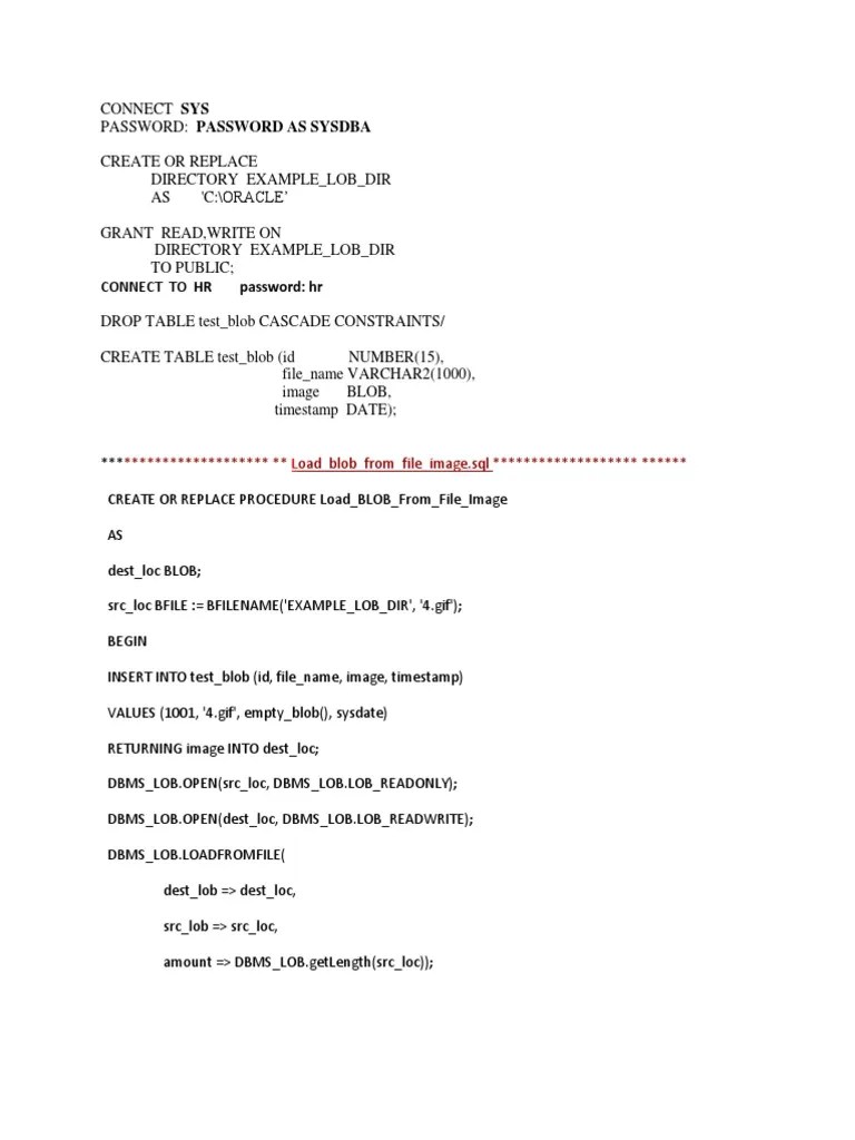 UTL FILE Program (HOW TO READ & WRITE File) PDF Filename Oracle
