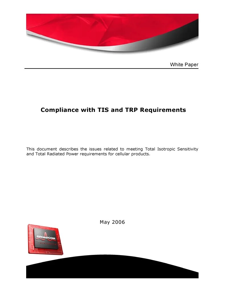 TIS_TRP_R Antenna (Radio) Electronic Engineering