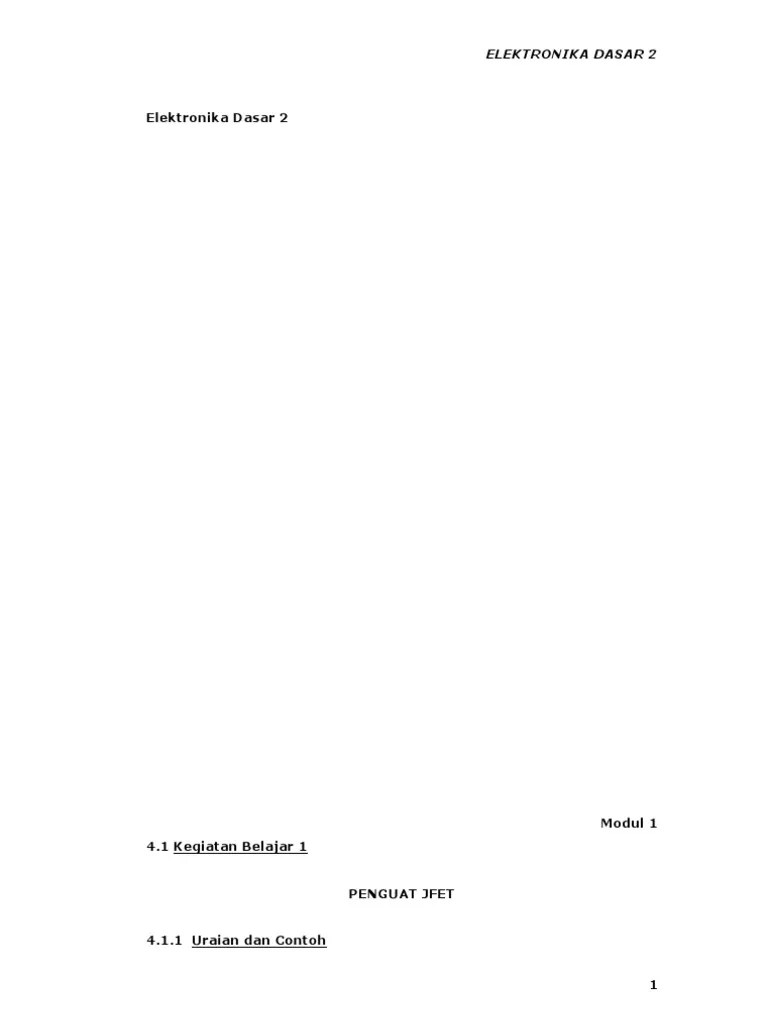 Elektronika Dasar 2