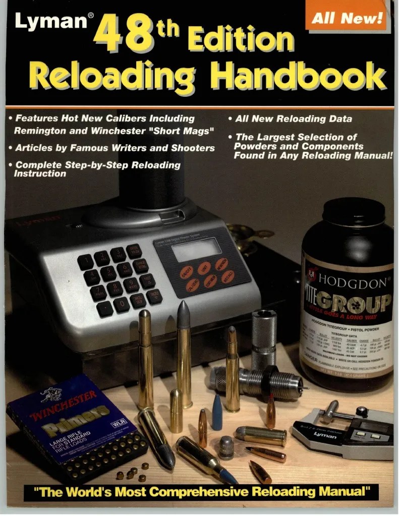 Lyman Reloading Handbook 48th Edition 2002 Ocr